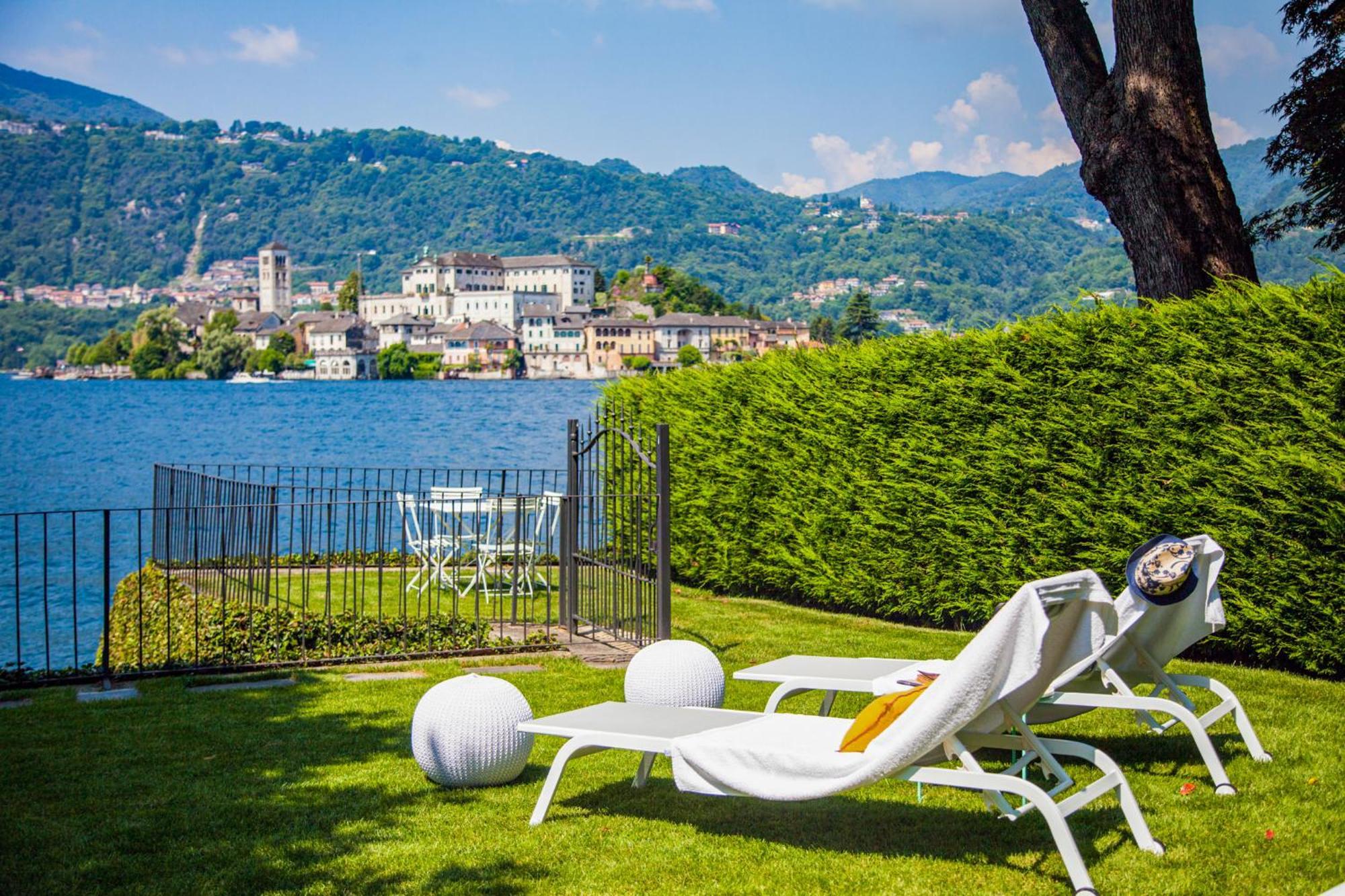 Ratafia Appartamento Con Vista Sul Lago Orta San Giulio Eksteriør bilde